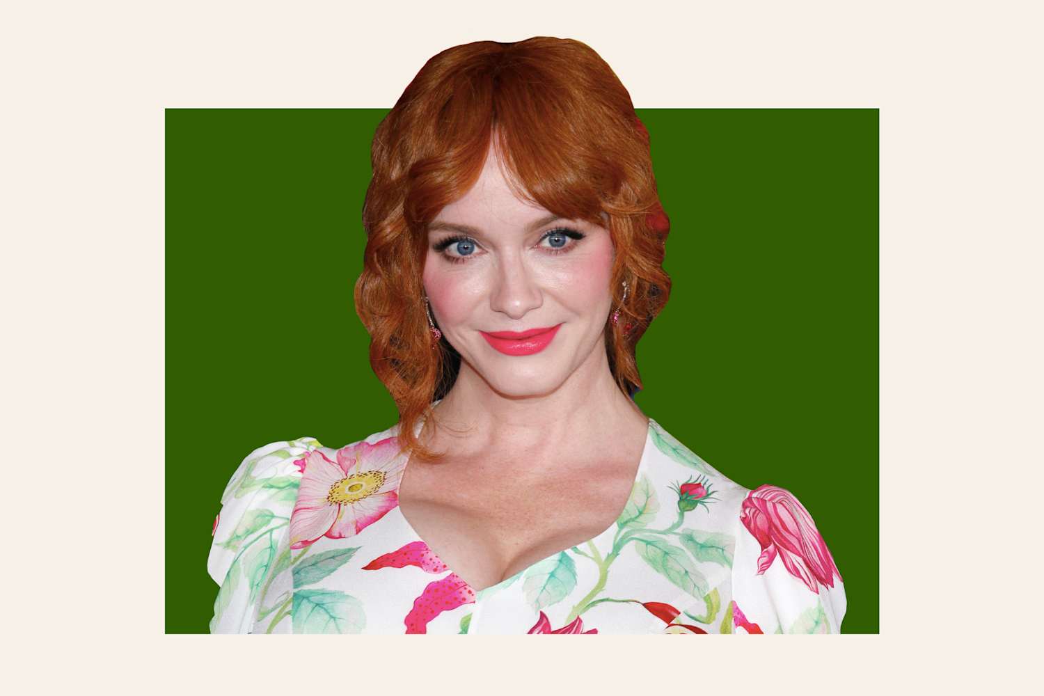 Christina Hendricks Turned Her Guest Room Into a Cute "Little Treehouse"