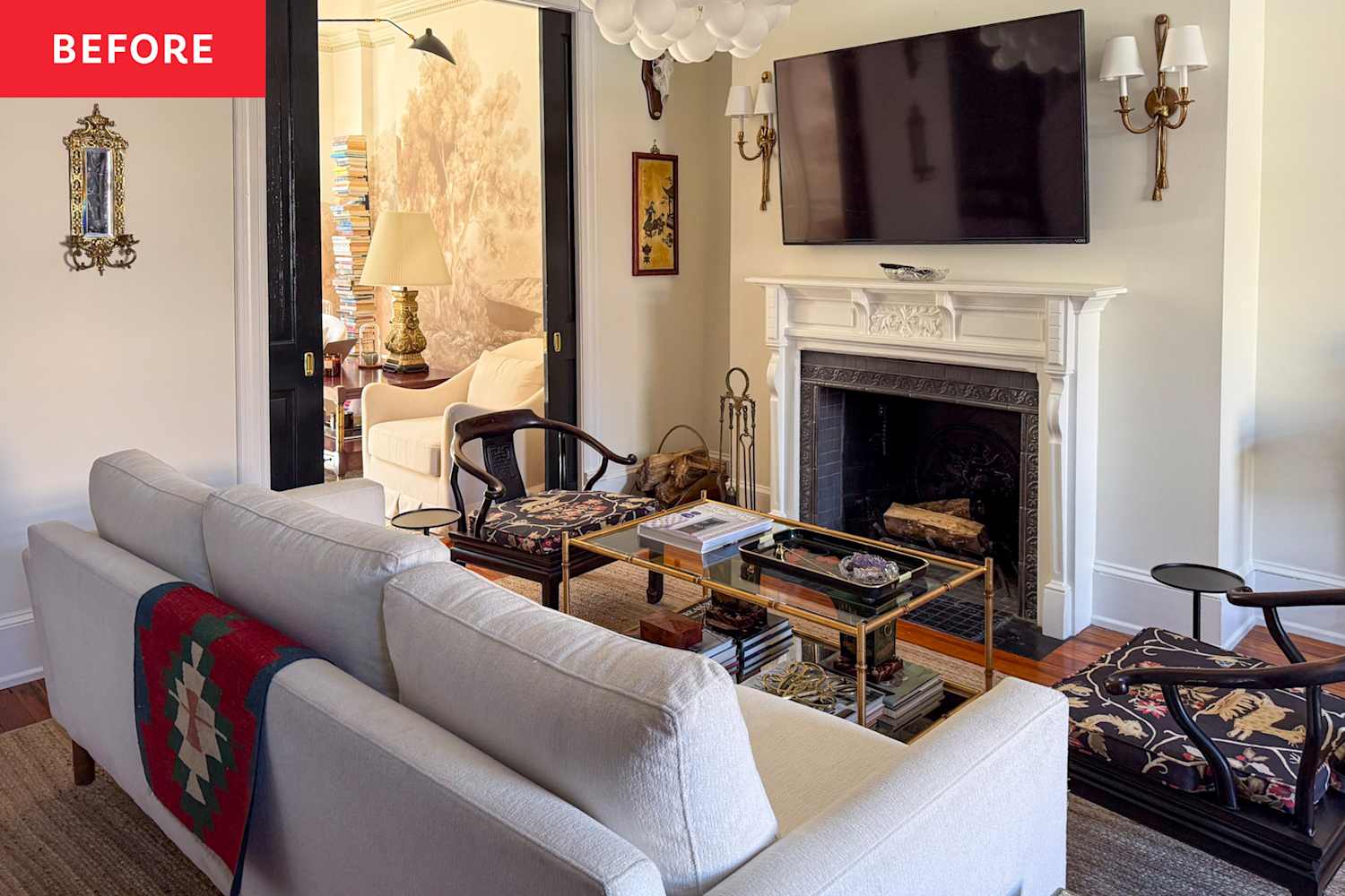 I Took a Designer's Advice on My Narrow Living Room, and Now It Looks 3x Bigger