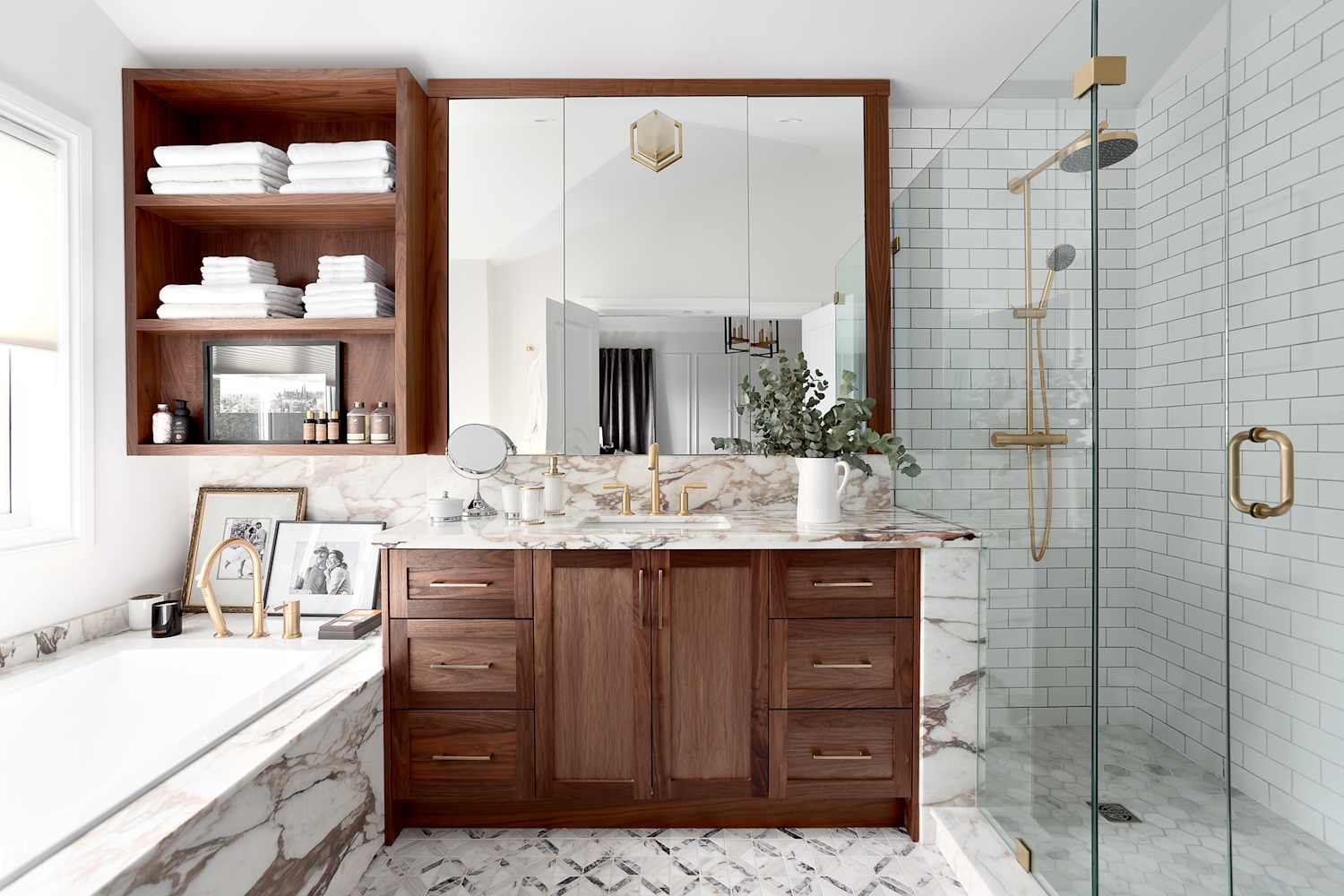 Designers Are Done Perfectly "Matching" Their Marble - Here's the New Way to Use Stone