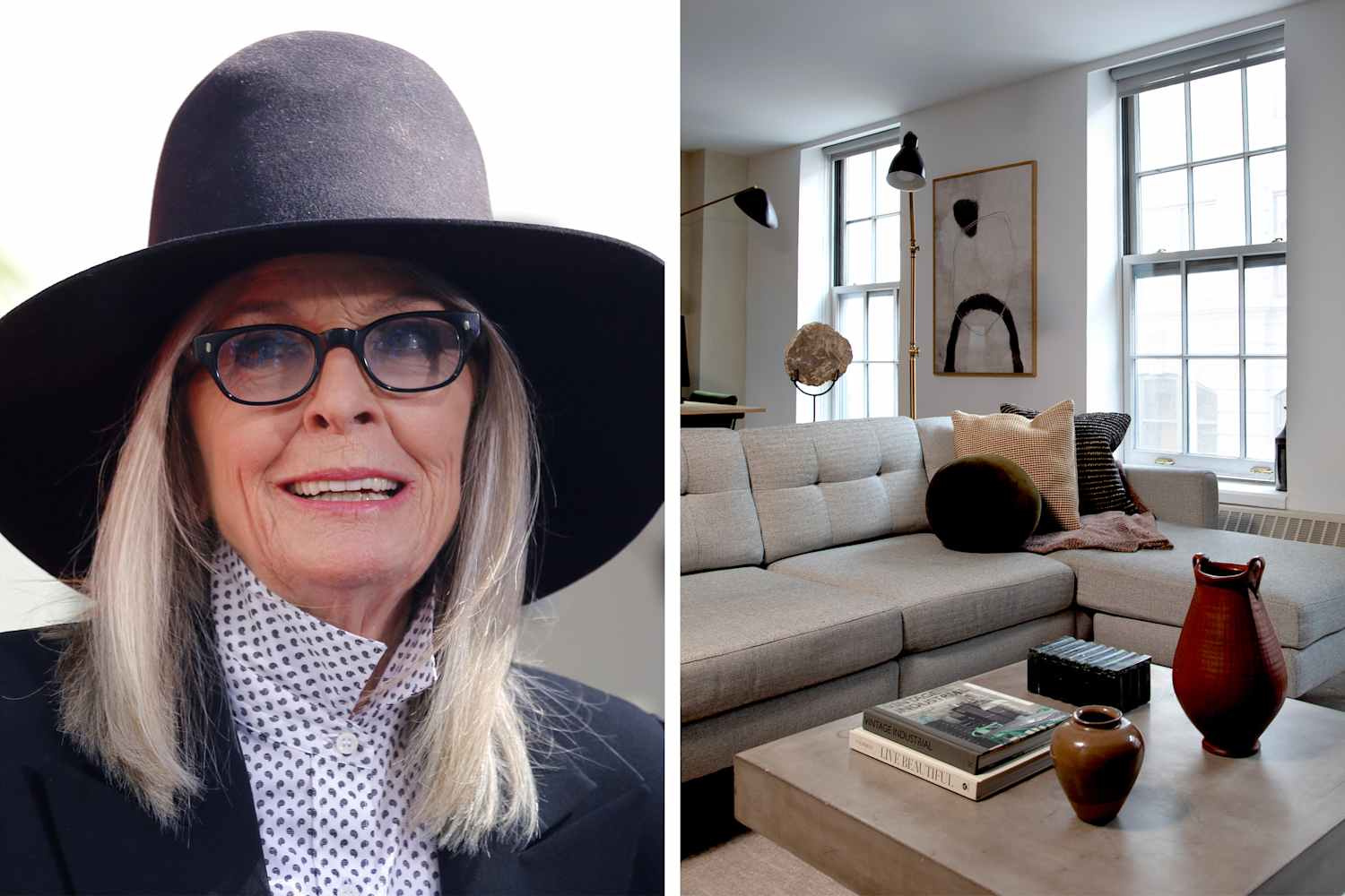 After Seeing Diane Keaton’s Home, I Can’t Stop Thinking About This Coffee Table Detail