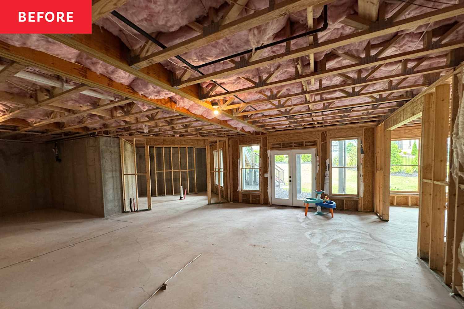 This Basement Was a Cold, Concrete Shell — Now It Feels Like a European Cottage