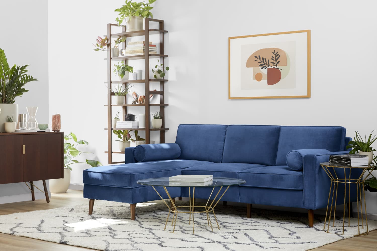 Burrow Velvet Sofa Launch Apartment Therapy
