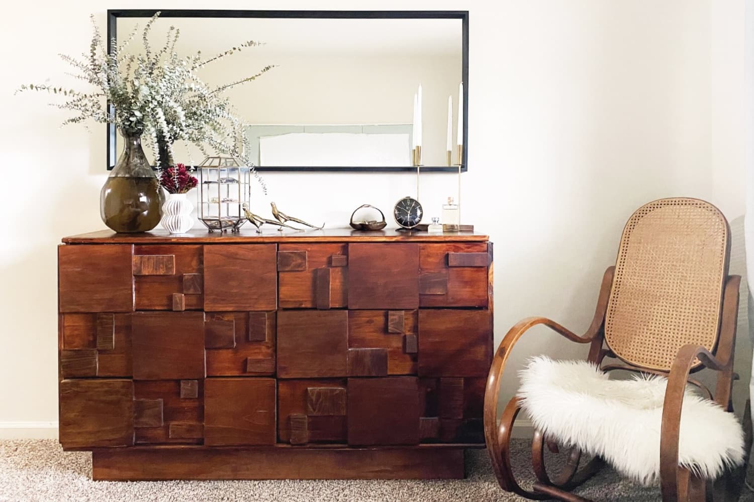 Mid century top modern dresser ikea