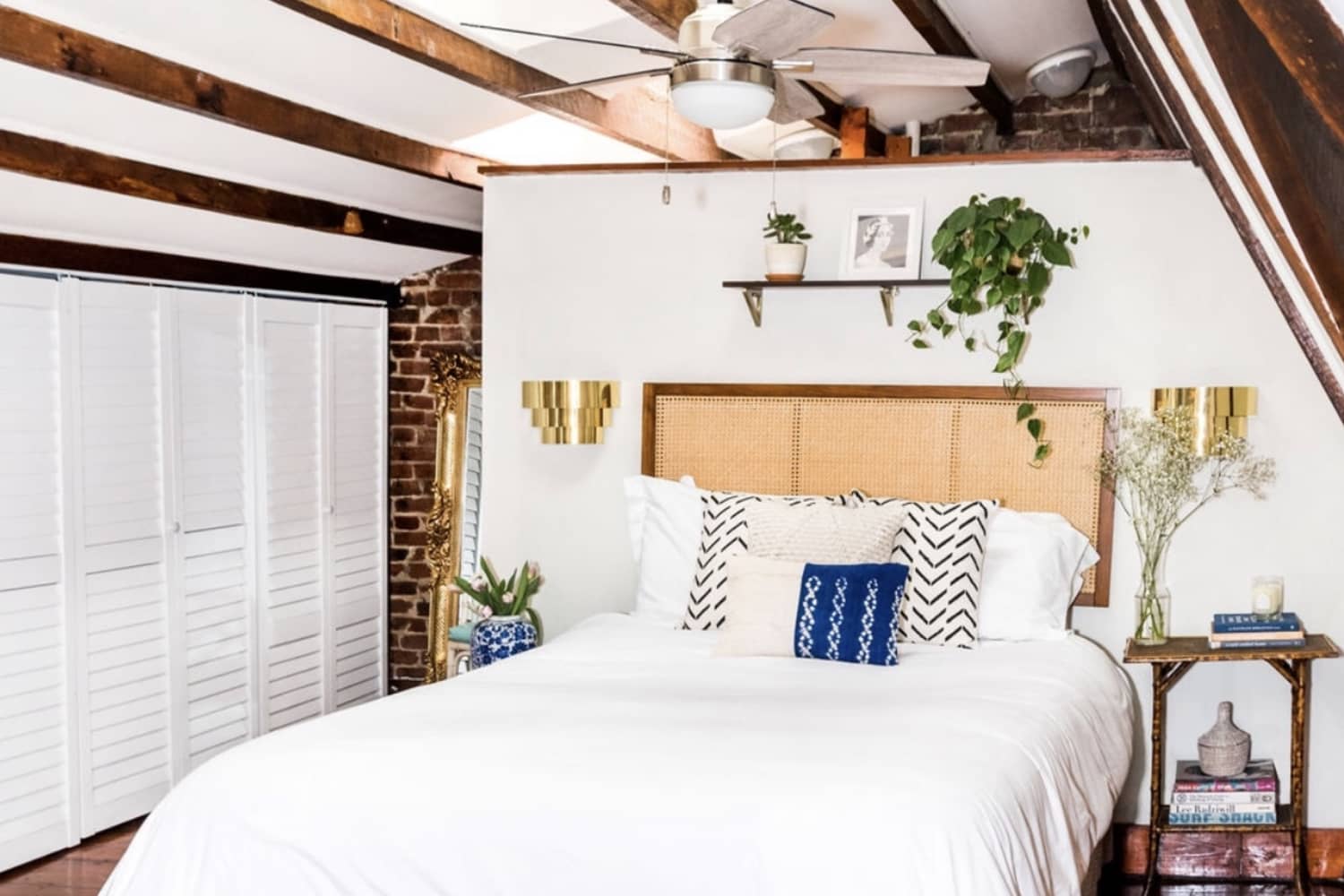 Bedrooms with Exposed Beams | Apartment Therapy