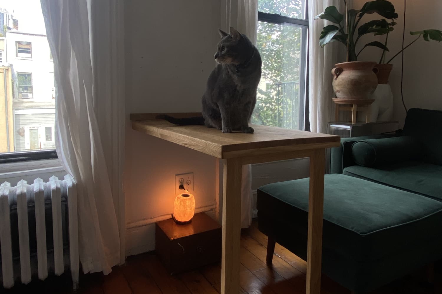 This Ingenious Etsy Desk Takes Up Practically No Space in My Tiny