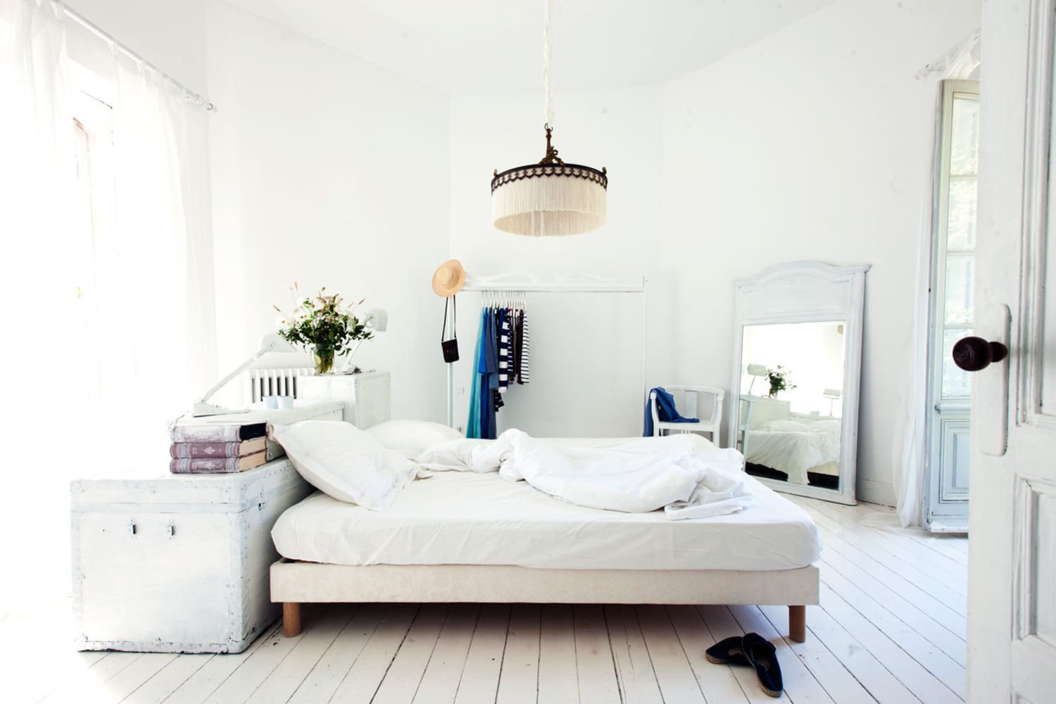 Bed away store from wall