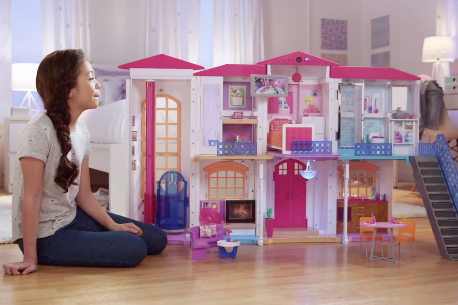 Barbie hello shop dream house target