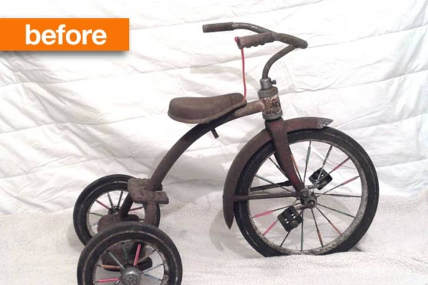 How old shop for a tricycle