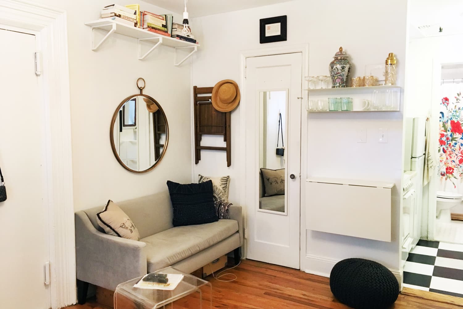 Small Studio Apartment Decor and Layout Ideas | Apartment Therapy