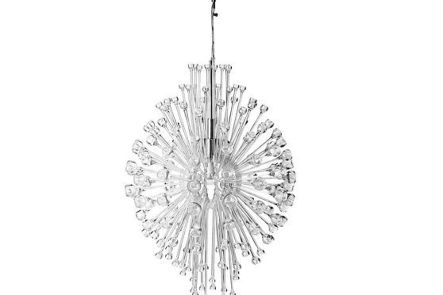 Transform the IKEA Stockholm Lamp into a Sputnik Style Chandelier Apartment Therapy