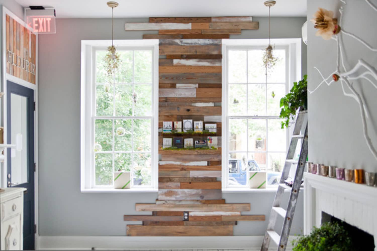 Beautiful view of Walls Of Reclaimed Wood