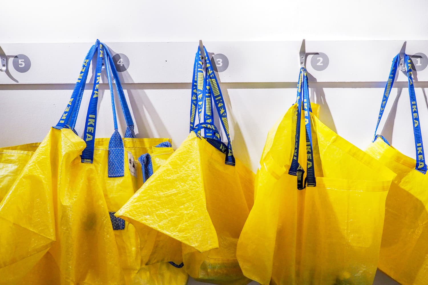 Ikea food bags yellow on sale