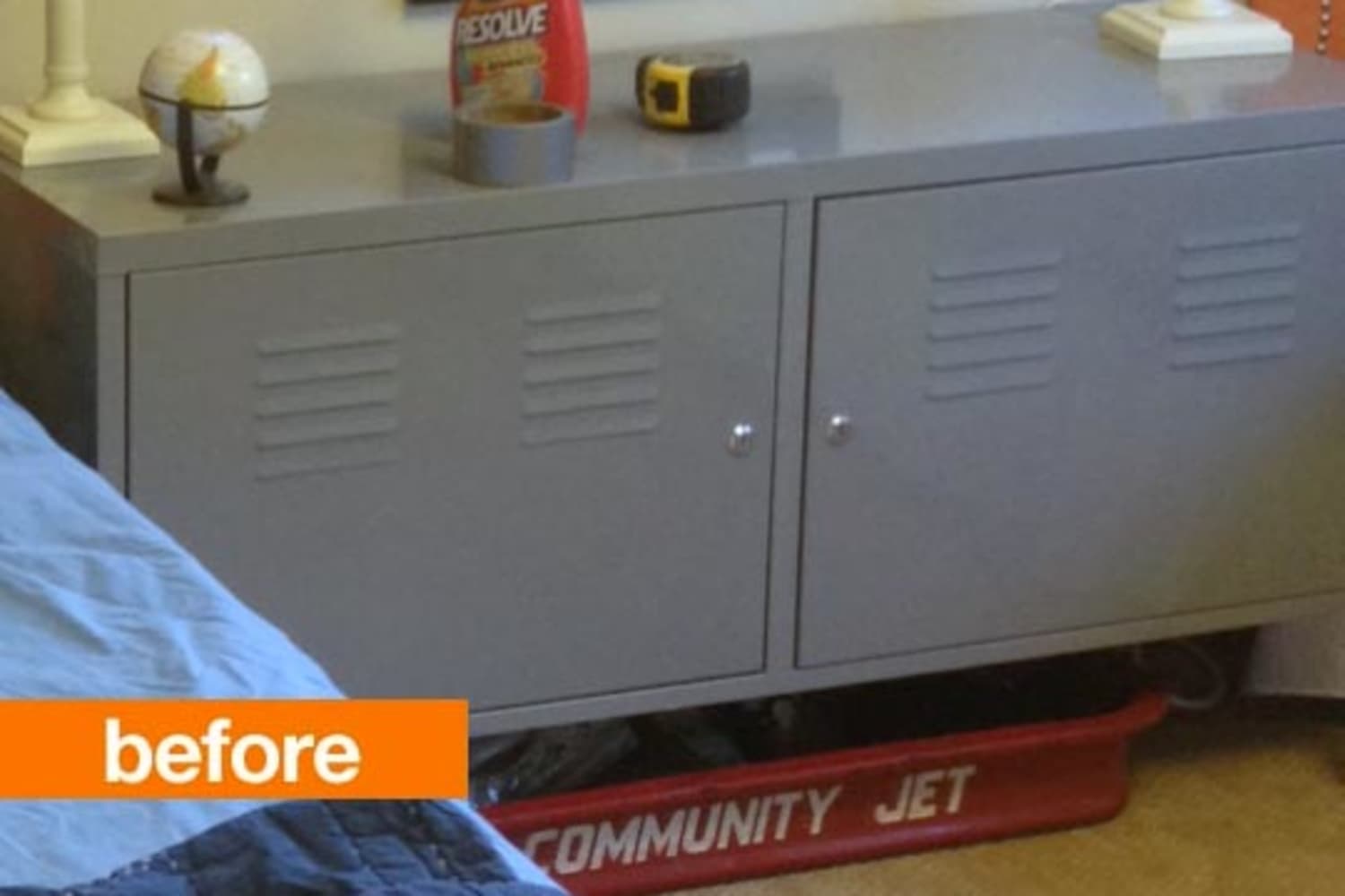 Ikea ps store metal cabinet