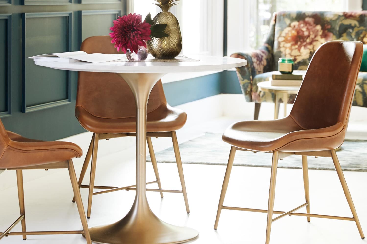 Cost plus round sales dining table