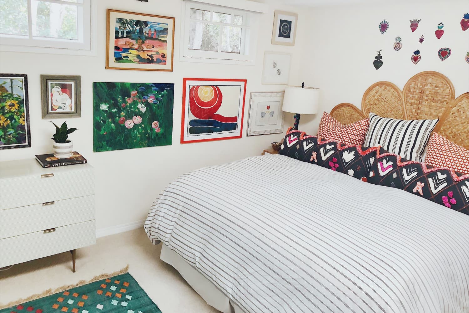 This is My Secret for the Coziest, Most Inviting Bed - Patterned Sheet