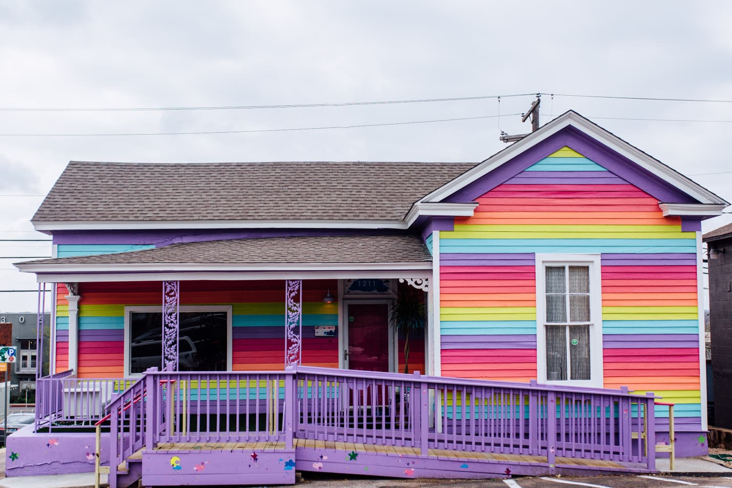 Rainbow on sale nail salon