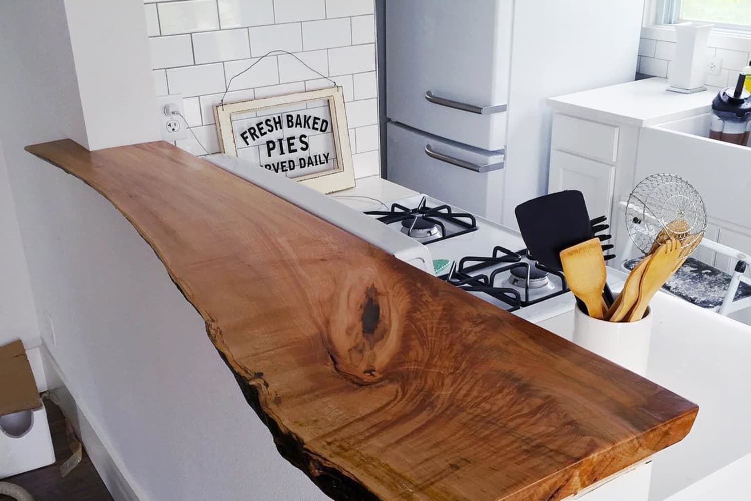 Live-Edge and Raw Wood Decorating Ideas | Apartment Therapy