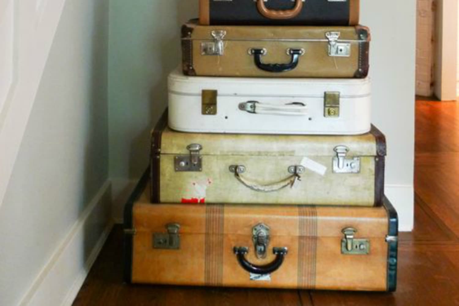 Repurposing old suitcases store