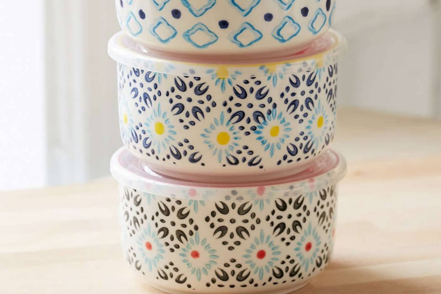 Ceramic food containers with lids new arrivals