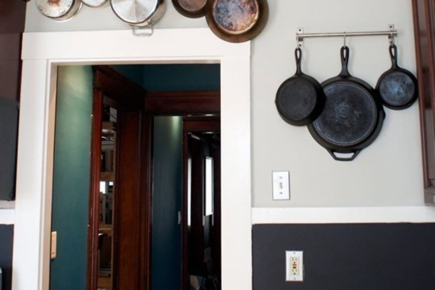 10 Smart Places to Put a Pot Rack The Kitchn