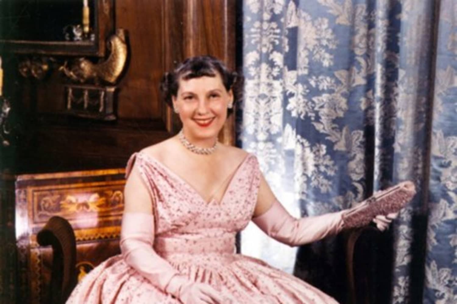 Mamie eisenhower cheap pink dress