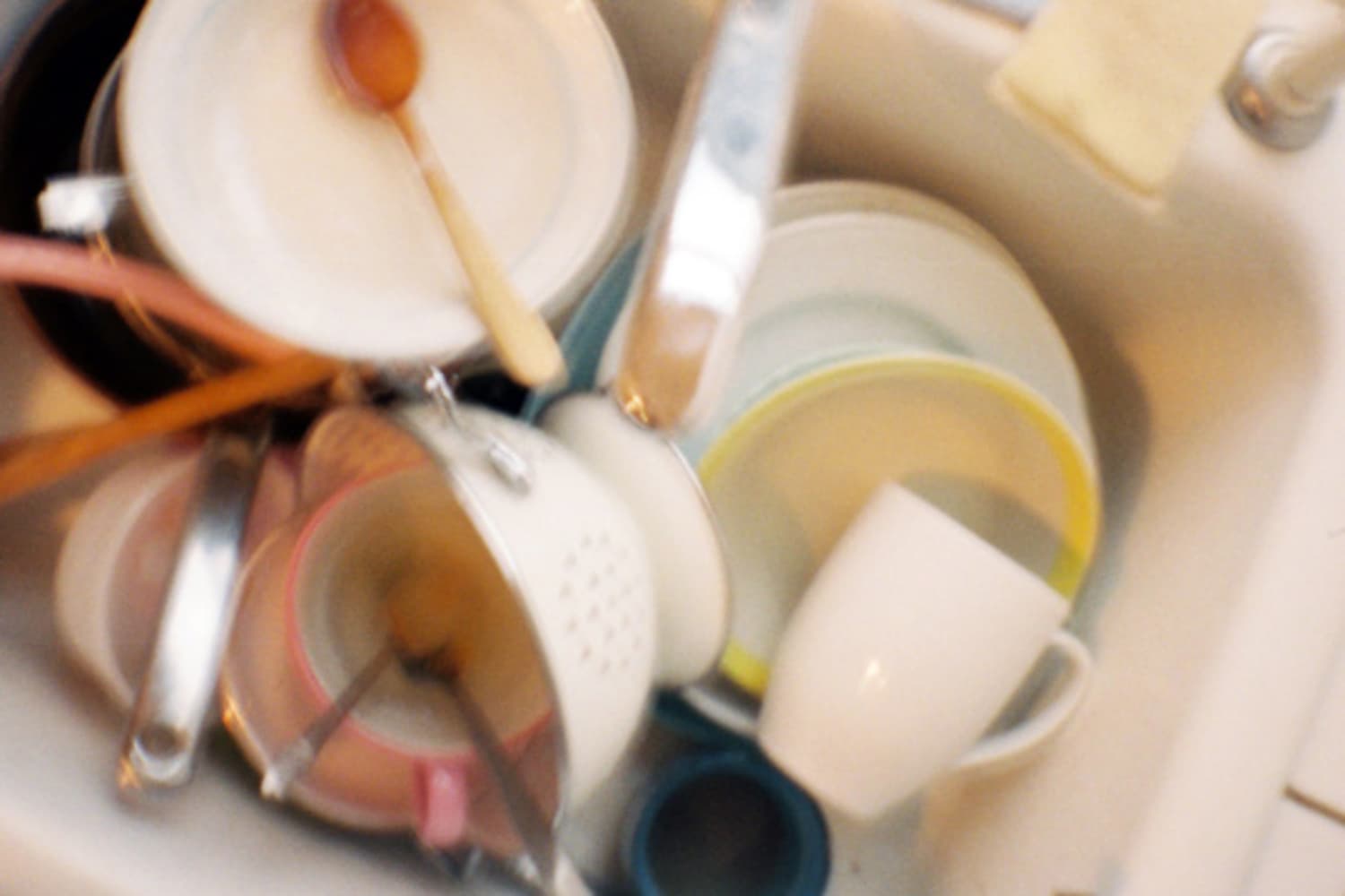 Dirty hotsell dishes storage