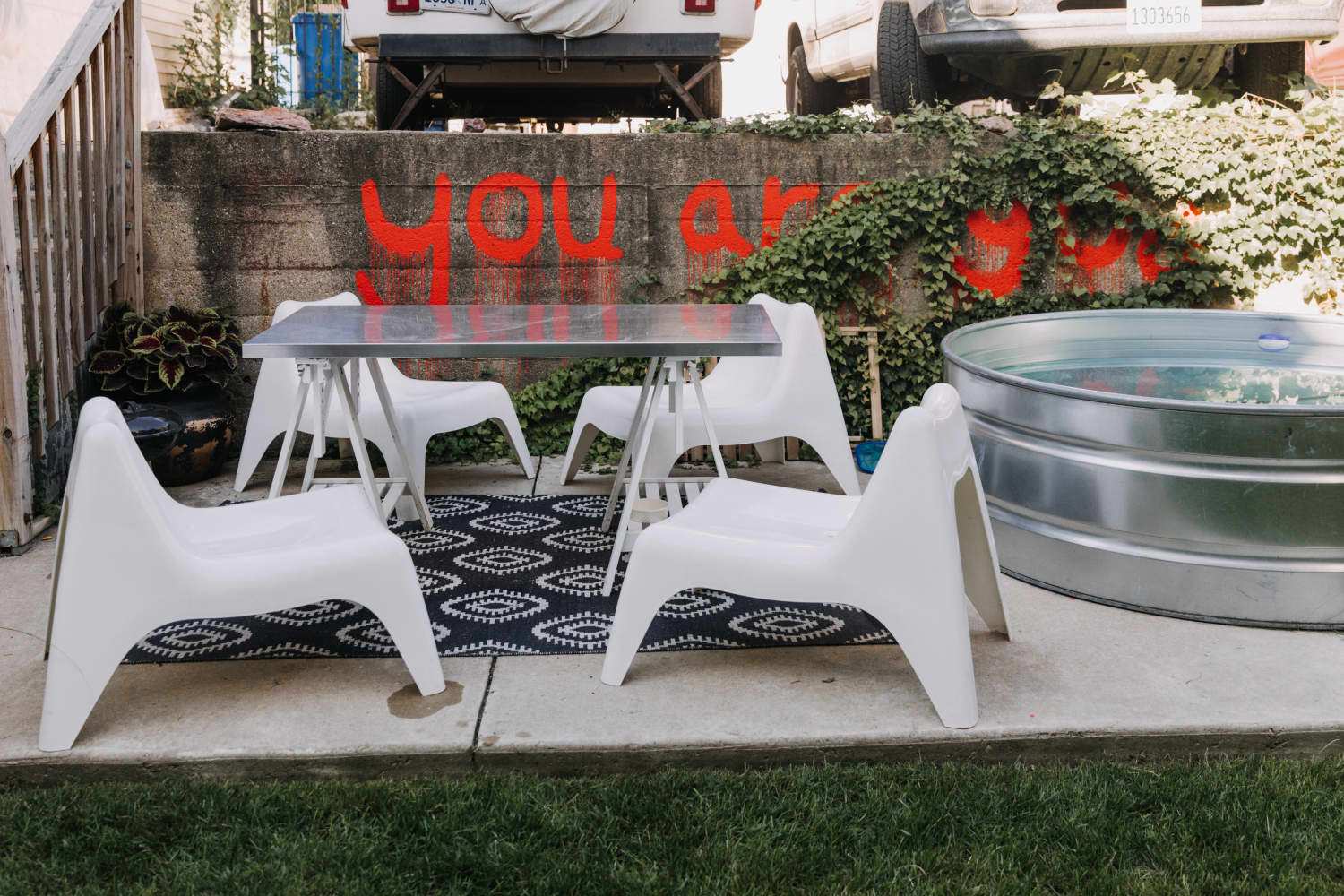 This Stock Tank Pool Is Cool for the Summer Apartment Therapy