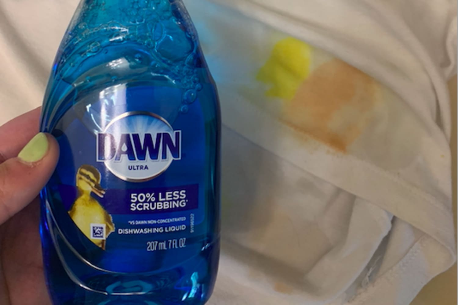 I Tried Treating 3 Different Stains With Dawn Dish Soap The Kitchn