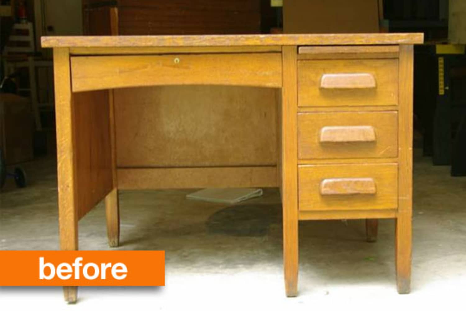 Old wooden teacher desk sale