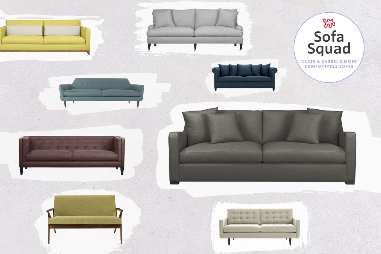 Reviewed The Most Comfortable Sofas at Crate Barrel Apartment