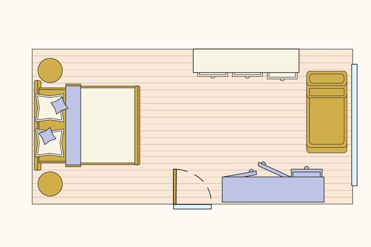 Best Bedroom Layouts if You Have a Queen Sized Bed Apartment Therapy