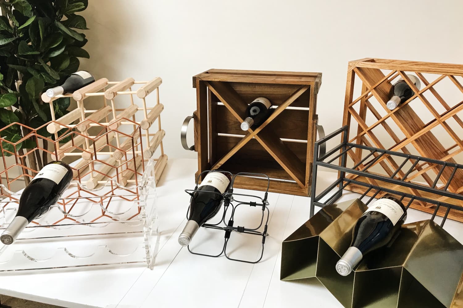 Wire wine rack discount insert