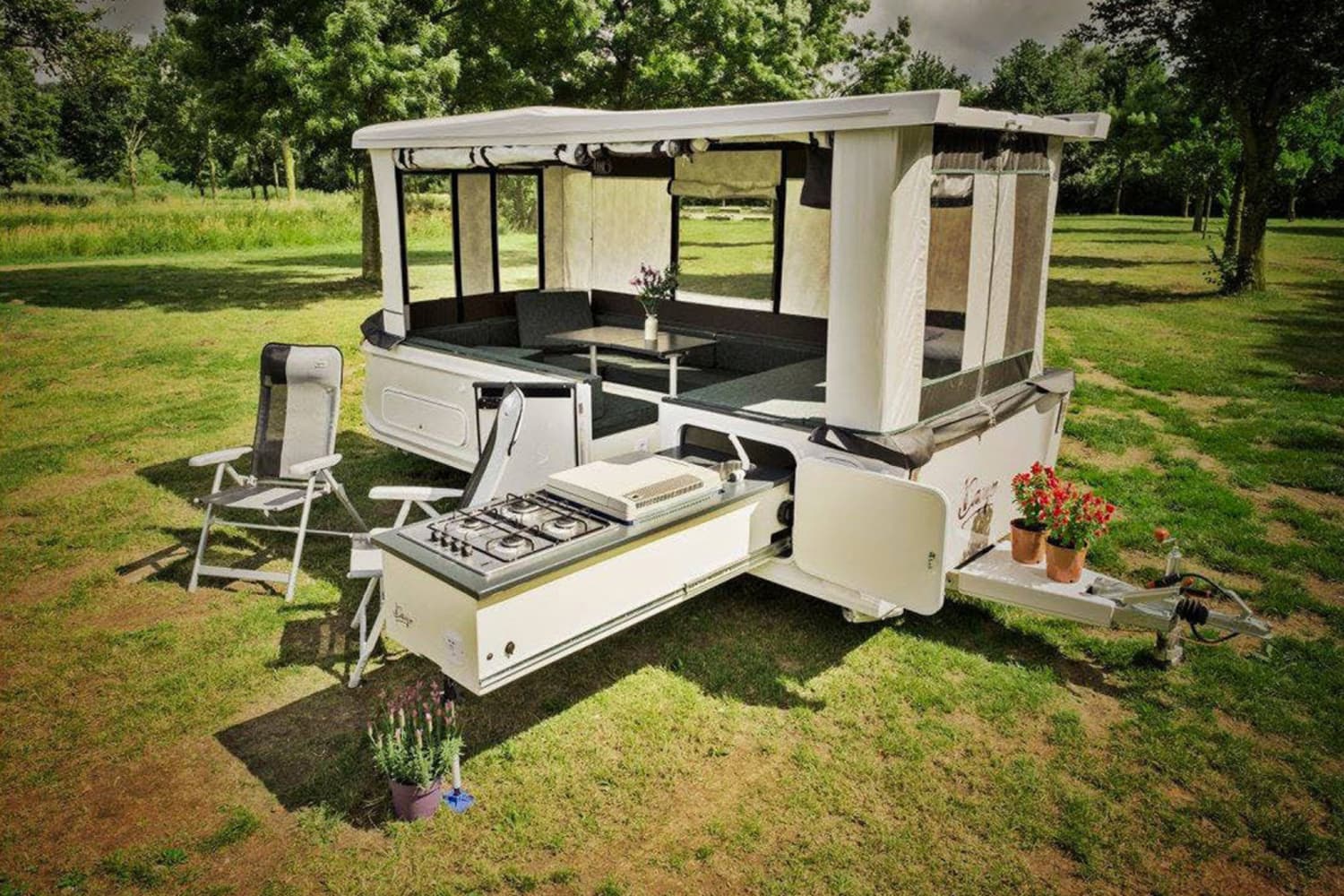 Pop up camper deals organizing ideas