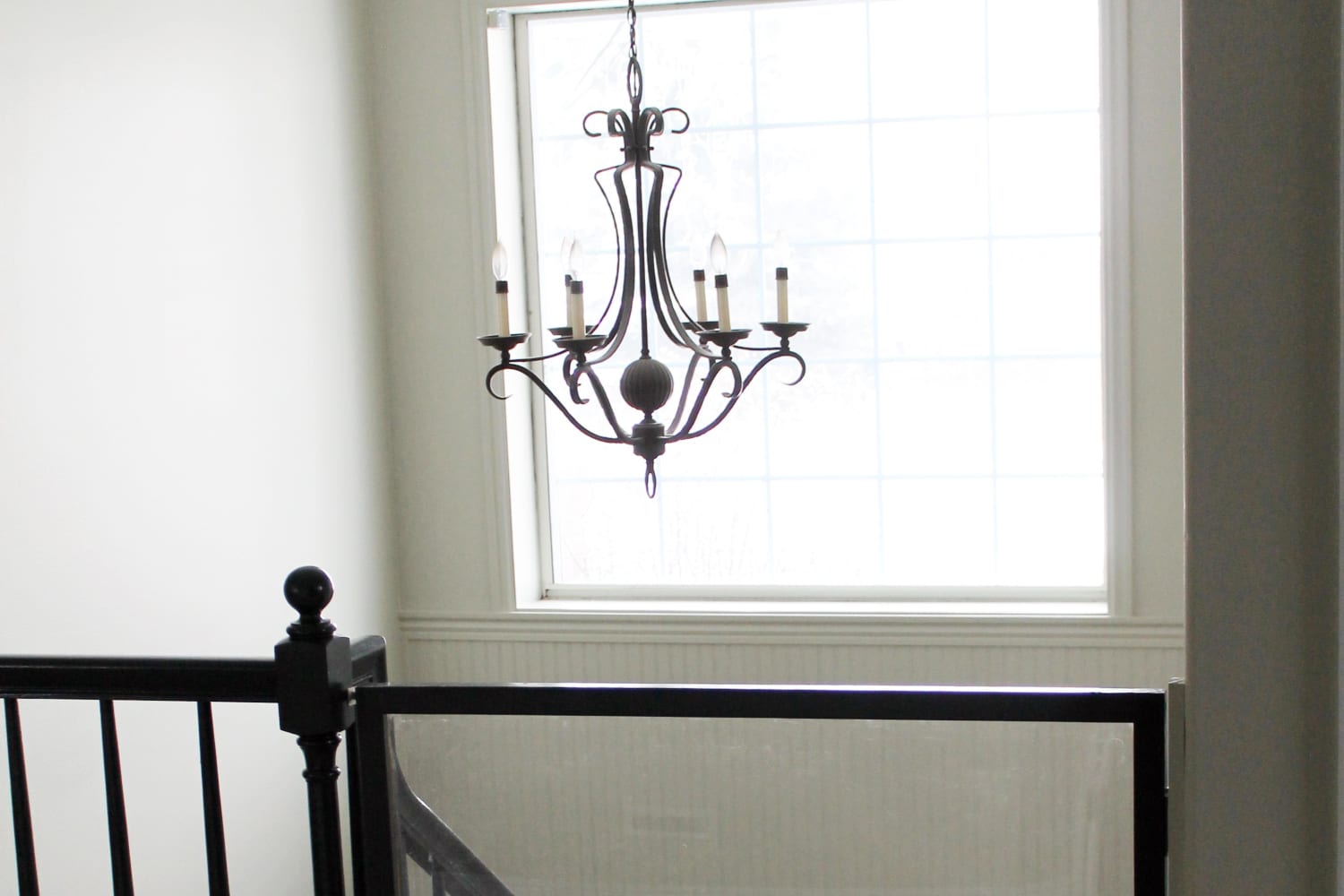 Plexiglass baby gate discount