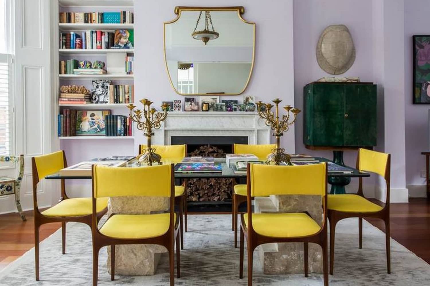 Mustard yellow hotsell chairs living room