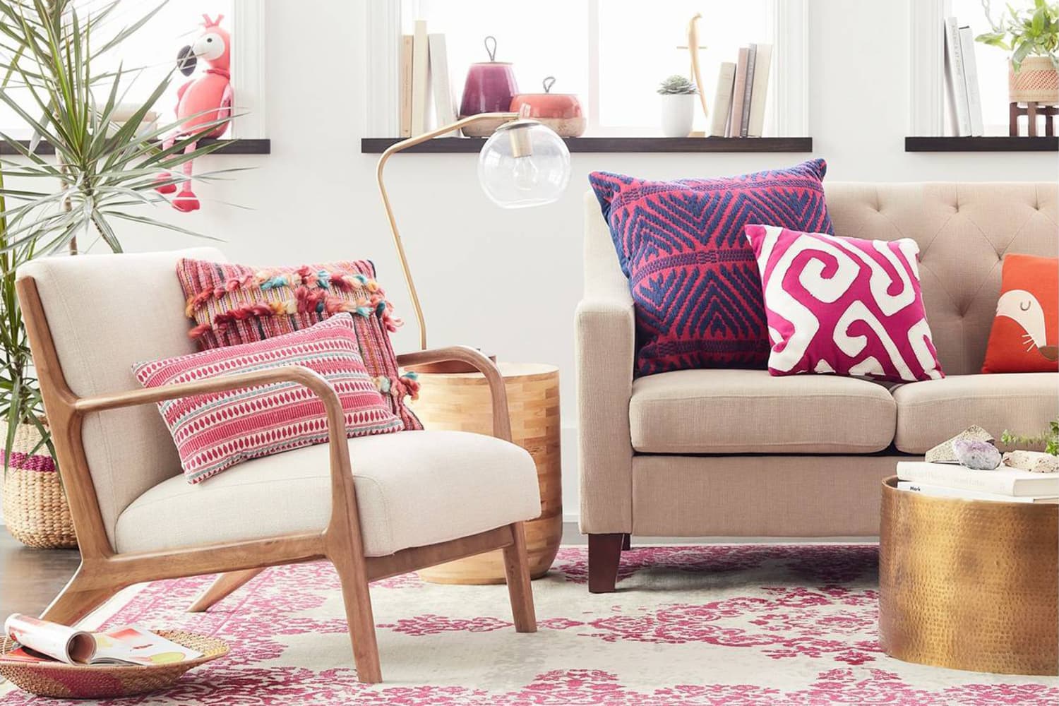 Target pink cushion sales
