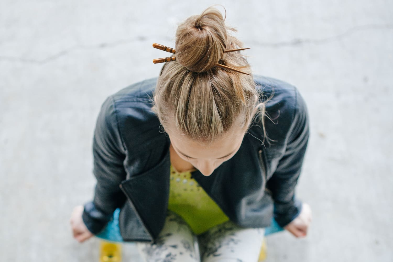 Hair sales bun stick