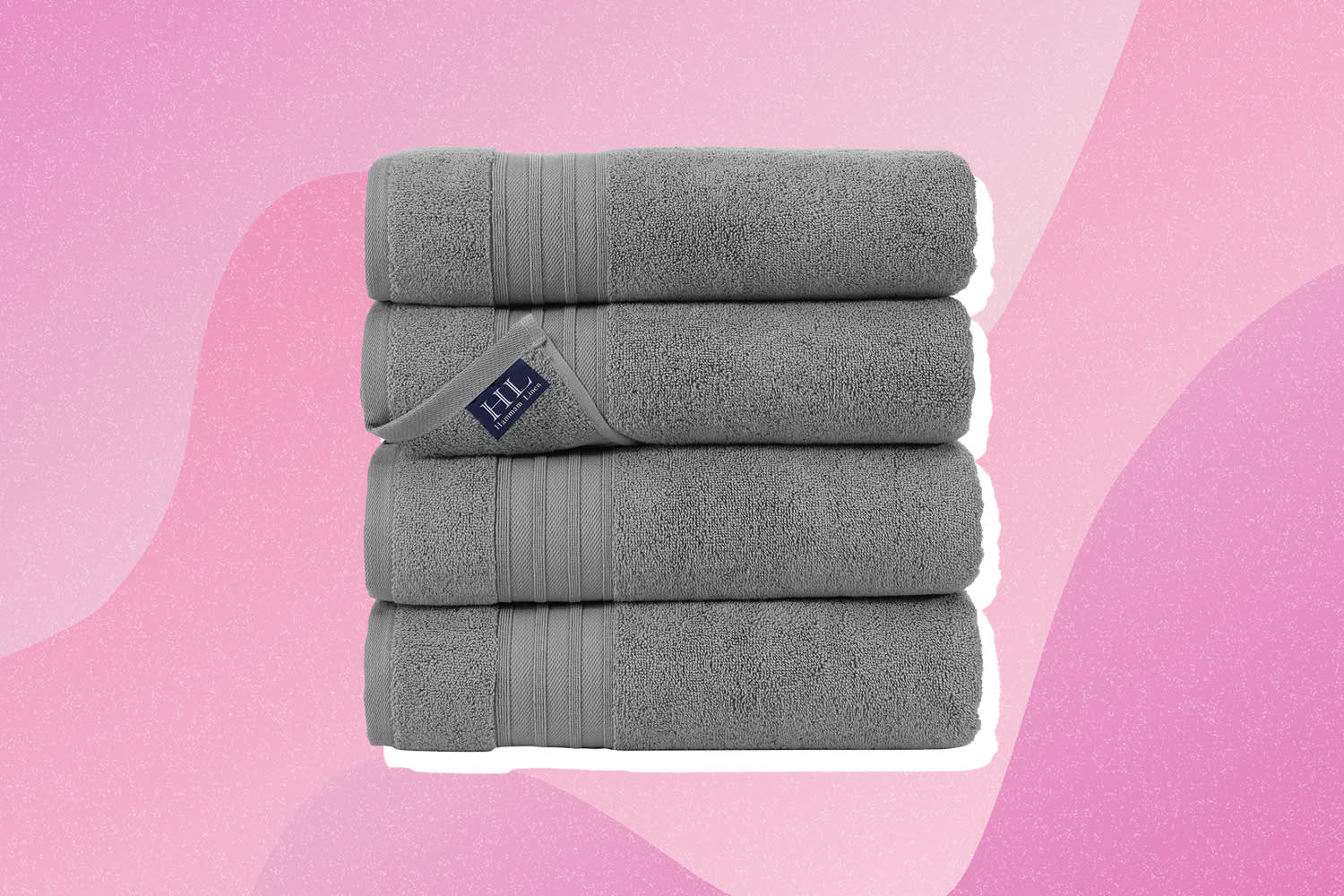 Bestselling Amazon Bath Towel Hammam Linen 4Piece Bath Towel Set