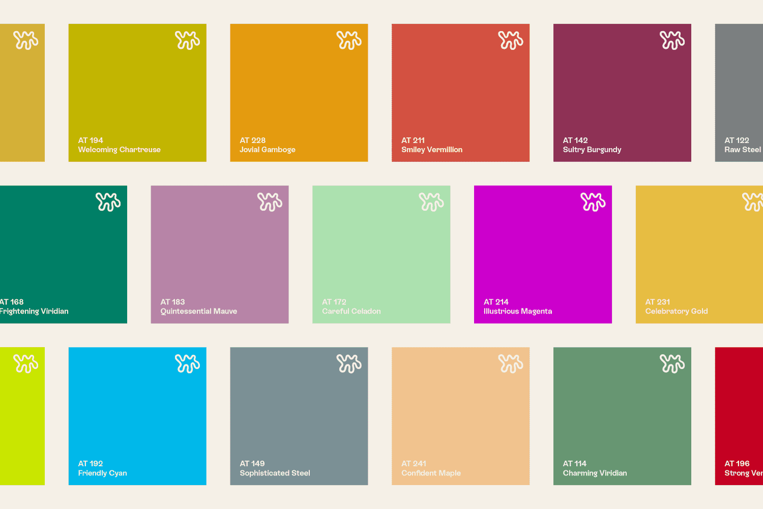 Paint clearance color names