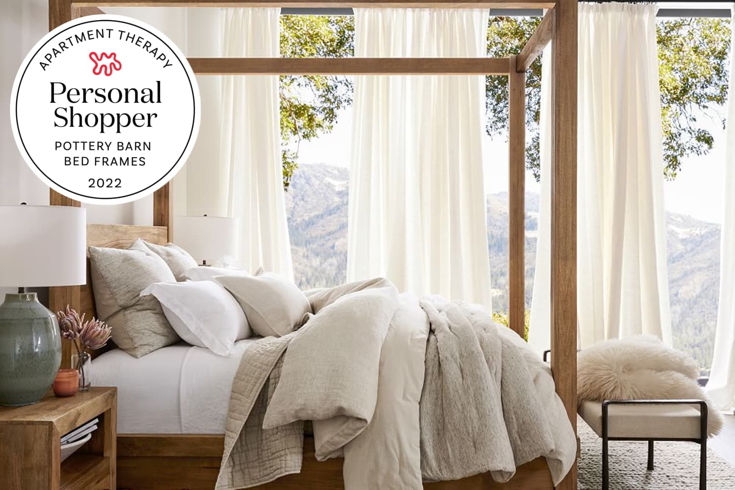 The Best Editor Tested (and Ranked!) Pottery Barn Bed Frames in 2022