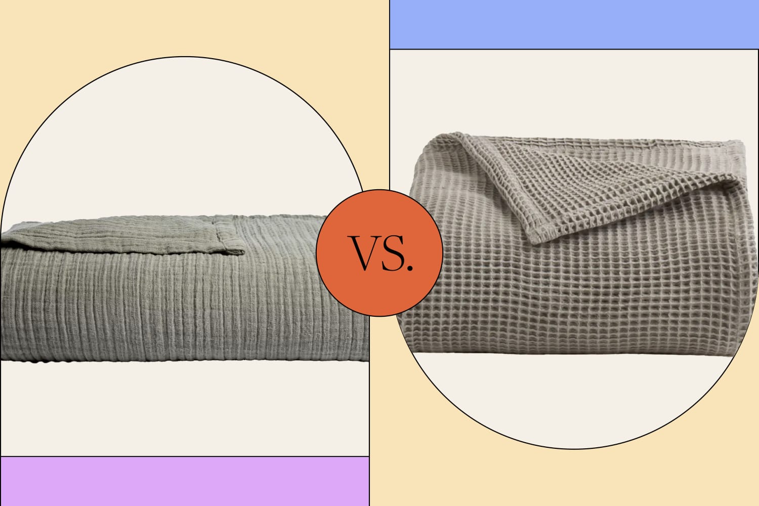 Parachute Bed Blanket vs. Quince Waffle Blanket Which One Should You Buy Apartment Therapy