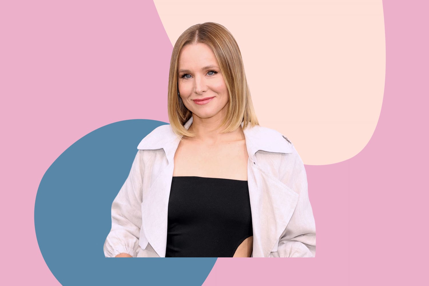 Kirsten Bell Showed Off the Shiniest Iridescent Kids’ Plates — Here’s