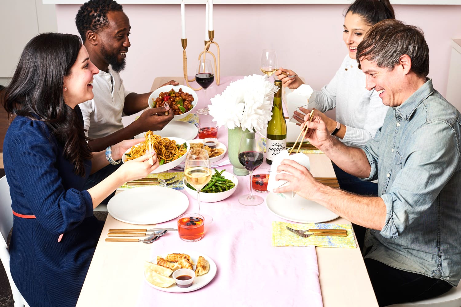 This Handy Gadget Turns Any Table Into a Lazy Susan for Easier Holiday Serving