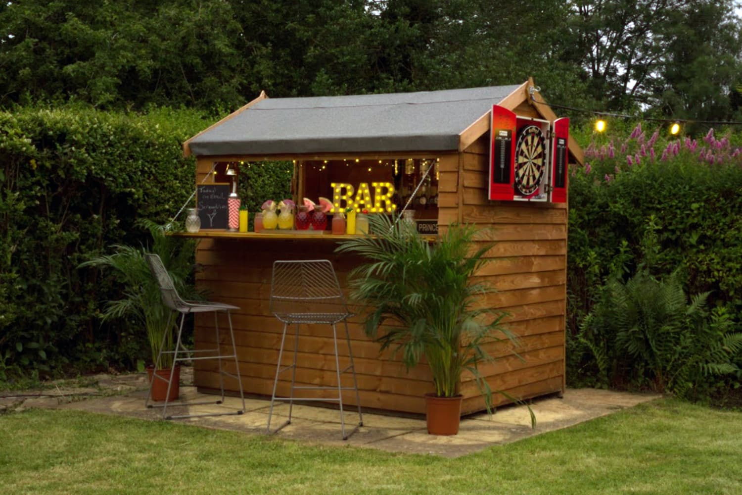DIY Garden Shed Bar Apartment Therapy
