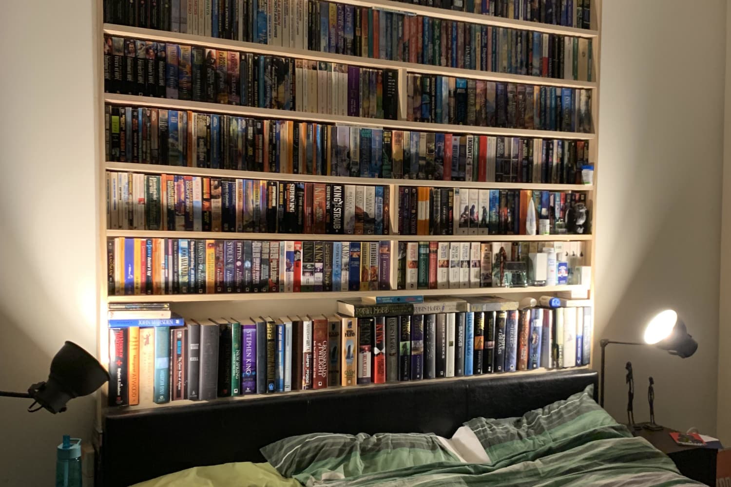 Bookshelf Headboard Reddit Apartment Therapy