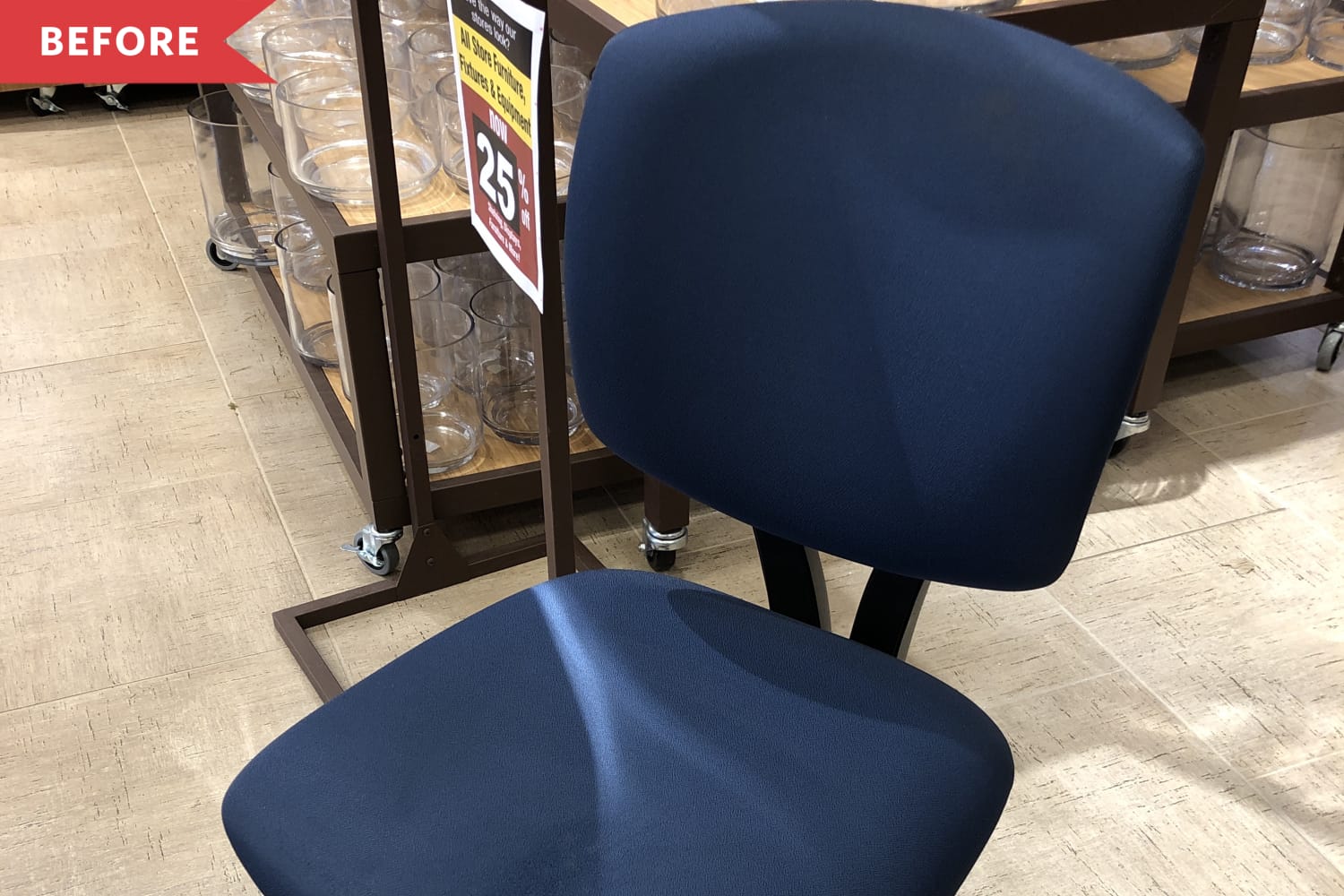 Desk Chair DIY Makeover Apartment Therapy