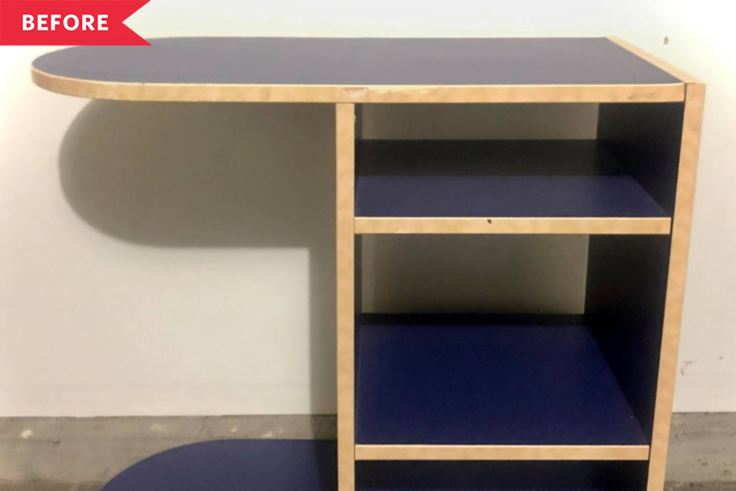 IKEA Rolling Table Redo Idea Concrete Accent Table Redo Apartment Therapy