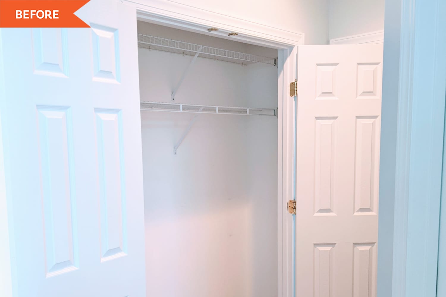 Luxe Gray Closet Redo with IKEA BILLYs for $1,600 - Before and After ...