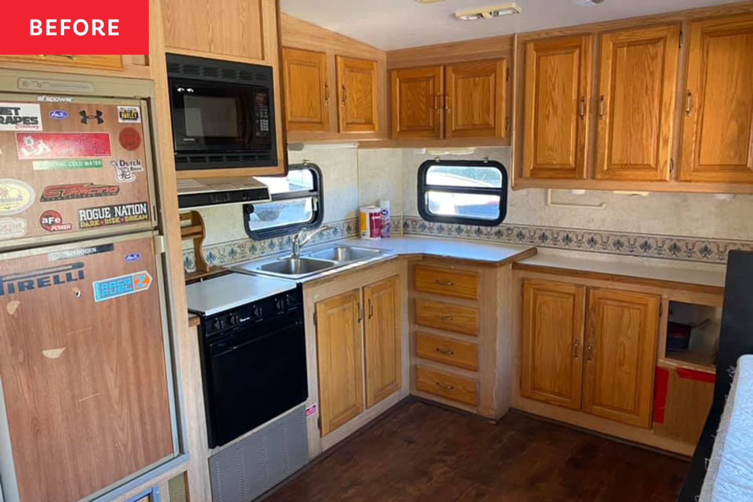 RV Makeover White Paint - Before and After Photos | Apartment Therapy
