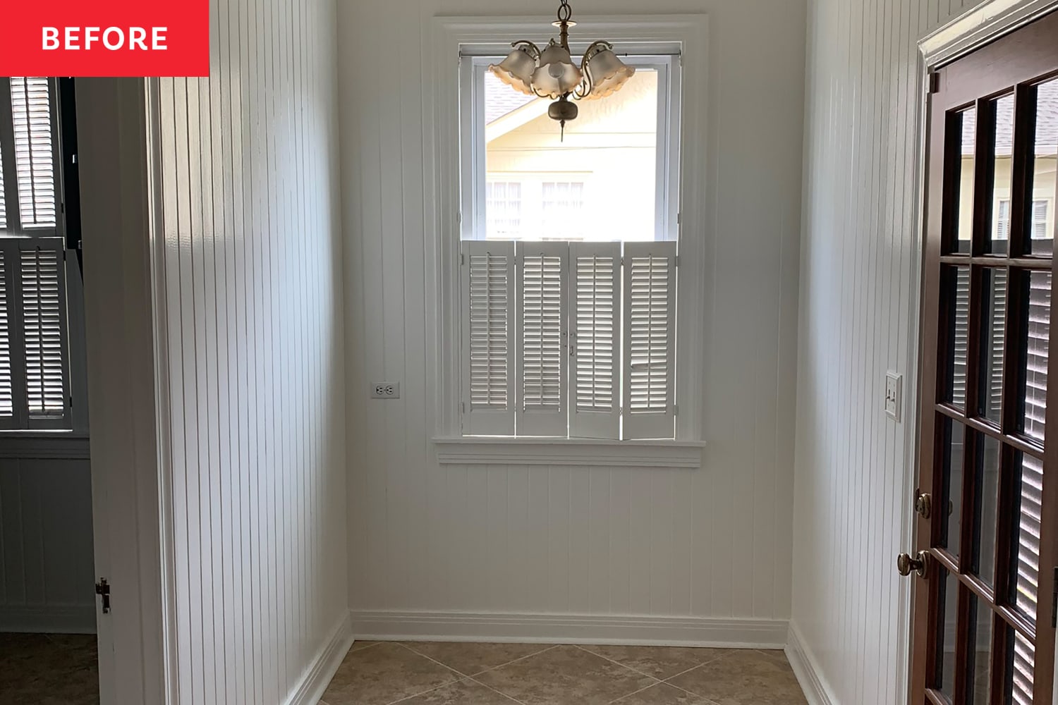 Before and After: This DIY Banquette Totally Transformed an Unused Nook